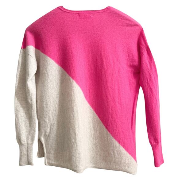 Lilly Pulitzer Cashmere Tunic Napa Pink Gray / Beige Flamingo Size S/M - Picture 10 of 10